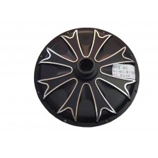 锡友电机锡友枫叶盖14寸-16寸-18寸涨刹通用  35孔